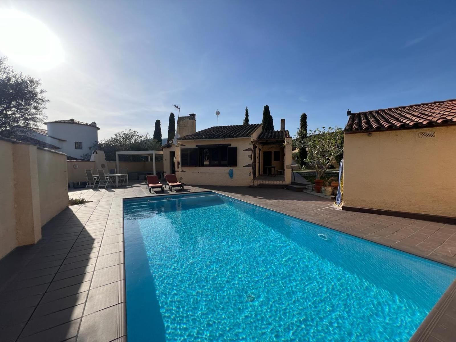 Villa Franca Privat Pool L'Estartit Exteriör bild